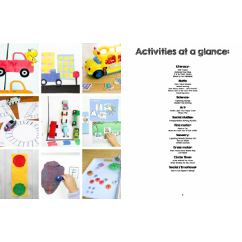 Preschool Unit Lesson Plans - Transportation Unit